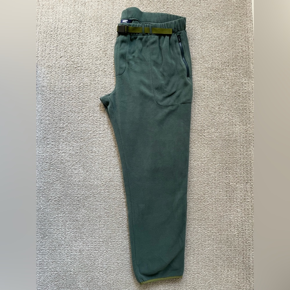 Land’s End Fleece Pant Deep Woodlands Green men’s XL (40-42)